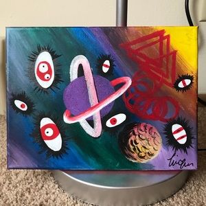 Trippy Celestial Painting